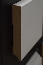Oppio Wit gelakte plint amsterdam kleur 9010, 15x90x2400mm, Bricolage & Construction, Plinthes & Finitions, Ophalen of Verzenden