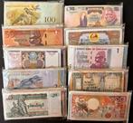 Wereld. - 10 x 100 different - (1000 banknotes) - various, Postzegels en Munten