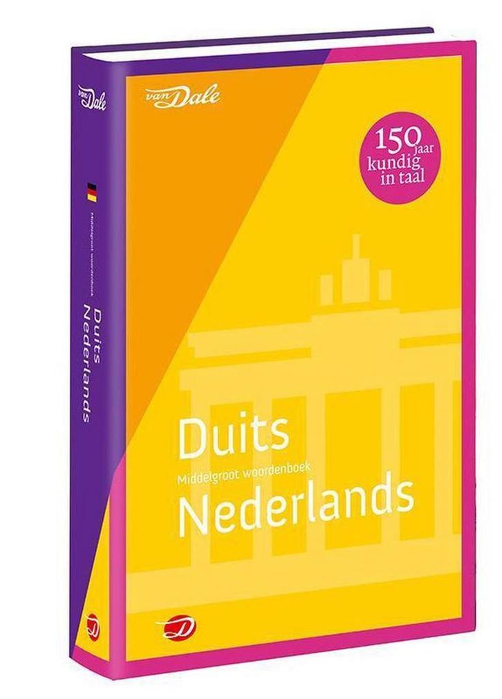 Van Dale middelgroot woordenboek Duits-Nederlands / Van Dale, Livres, Dictionnaires, Envoi