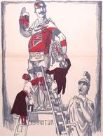 Spotprent over politiek in Griekenland tijdens Eerste Wer..., Verzenden