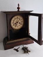 Horloge de table - Junghans - Bois, Verre, Métal - 1880-1920, Antiek en Kunst