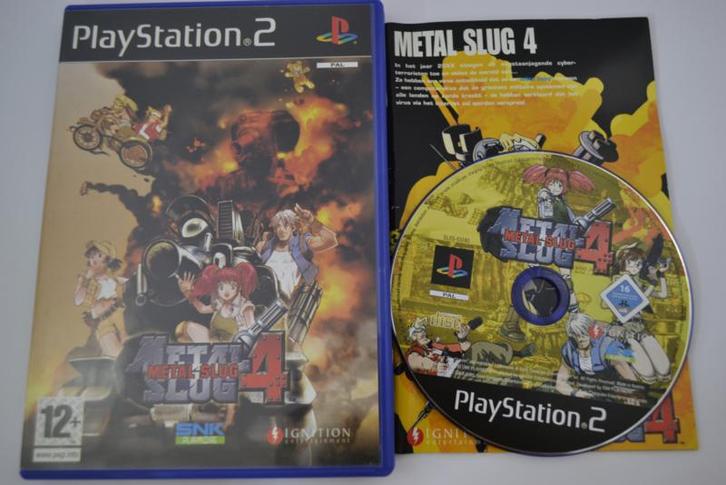Metal Slug 4 (PS2 PAL), Games en Spelcomputers, Games | Sony PlayStation 2