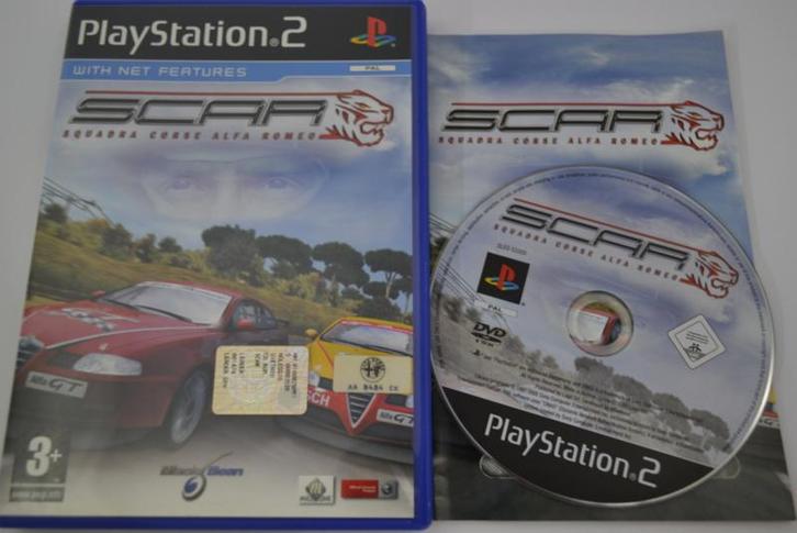 SCAR Squadra Corse Alfa Romeo (PS2 PAL), Games en Spelcomputers, Games | Sony PlayStation 2