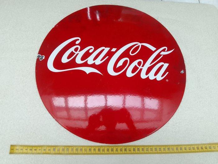 Coca-Cola - Emaille plaat - Emaille, Antiek en Kunst, Antiek | Wandborden en Tegels