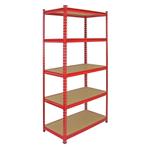 4 x Z-Rax Stellingkasten - 90x45x183 cm - Rood, Verzenden