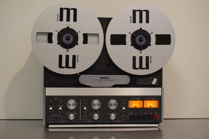 Revox - B-77 / 2-pistes / 3-moteurs / 3-têtes / Manuel, Audio, Tv en Foto, Radio's