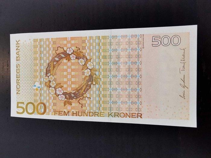 Noorwegen. - 500 Kroner - 2005 - Pick 51d (Zonder, Postzegels en Munten, Bankbiljetten | Europa | Niet-Eurobiljetten