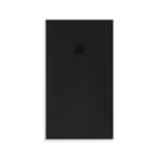Douchebak BWS Elsa Composiet Anti-slip 120x80x3 cm Mat Zwart, Ophalen of Verzenden, Nieuw, Douche