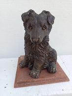 Sculptuur - Pup - 26 cm - 3,6 kg - Brons, Marmer