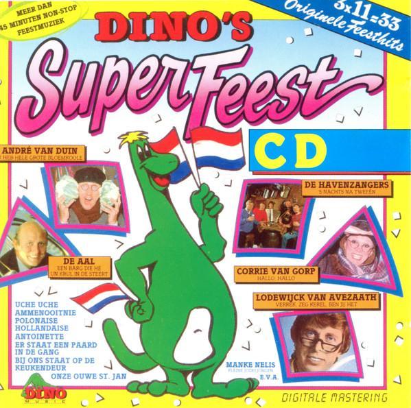 Various - Dinos SuperFeest CD, Cd's en Dvd's, Cd's | Pop, Gebruikt, Verzenden
