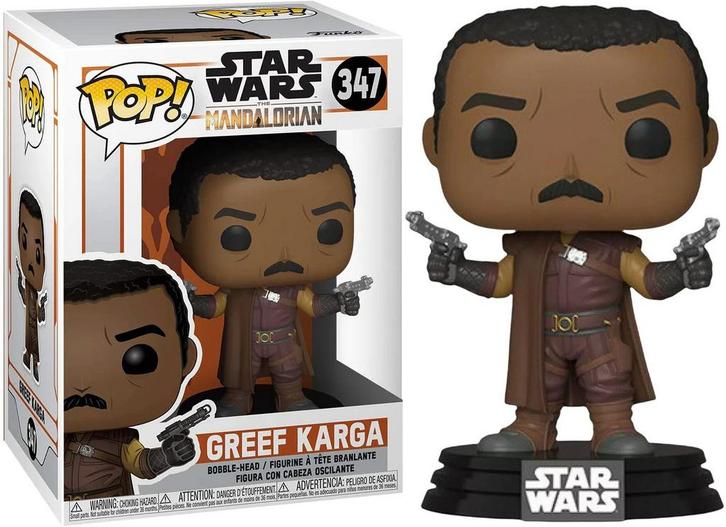 Funko POP! Vinyl TV Star Wars The Mandalorian-Greef Karga, Verzamelen, Poppetjes en Figuurtjes, Ophalen of Verzenden