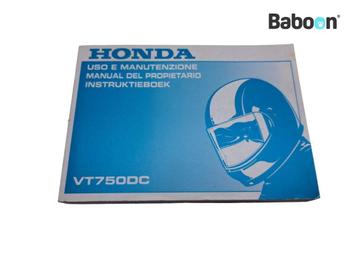 Instructie Boek Honda VT 750 DC Black Widow 2000-2003, Motoren, Verzenden, Gebruikt