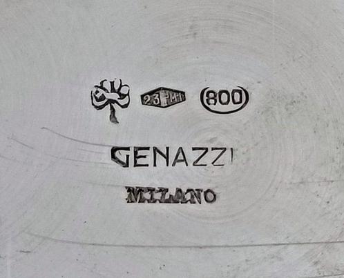 Eros Genazzi - Milan - Dienblad - .800 zilver, Antiek en Kunst, Antiek | Zilver en Goud
