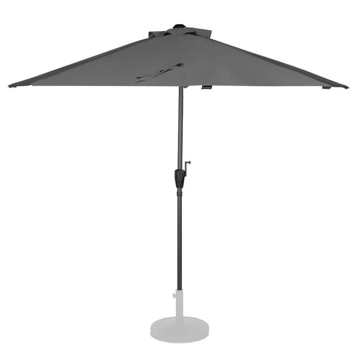 Parasol Magione – Balkon parasol - Halfrond 270x135cm |, Tuin en Terras, Parasols, Nieuw, Verzenden