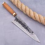 SK KNIVES - Keukenmes - R0003 - Staal, Hout, Messing -