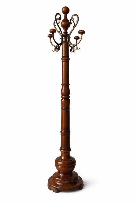 Kapstok - Hout, Metaal - Vintage kledinghangers, Antiquités & Art, Curiosités & Brocante