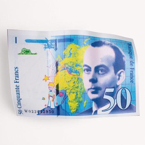 SKE - 50 Francs St-Ex, Antiek en Kunst, Kunst | Schilderijen | Modern