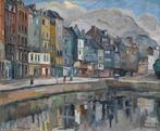 Georges Albert Cyr (1880-1964) - Le quai Sainte Catherine à