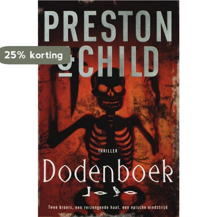 Dodenboek / Pendergast / 7 9789024557905 Preston & Child, Boeken, Thrillers, Gelezen, Verzenden