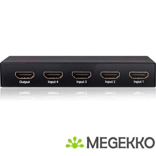 CLUB3D HDMI 2.0 UHD SwitchBox 4 Ports, Computers en Software, Netwerk switches, Nieuw, Verzenden
