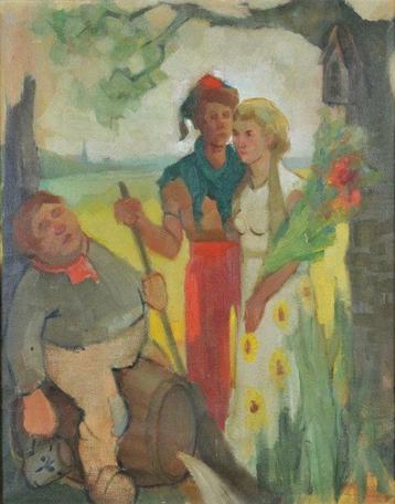 Ludo Laagland (1923-2006) - Figures from a fairy tale beschikbaar voor biedingen