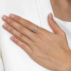 Ring - 18 karaat Witgoud - 0.90ct. tw. Diamant (Natuurlijk), Handtassen en Accessoires, Ringen, Nieuw