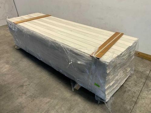 Veiling - 60x Vuren plank wit met mes- en groef 300x12,5x2,2, Doe-het-zelf en Bouw, Hout en Planken