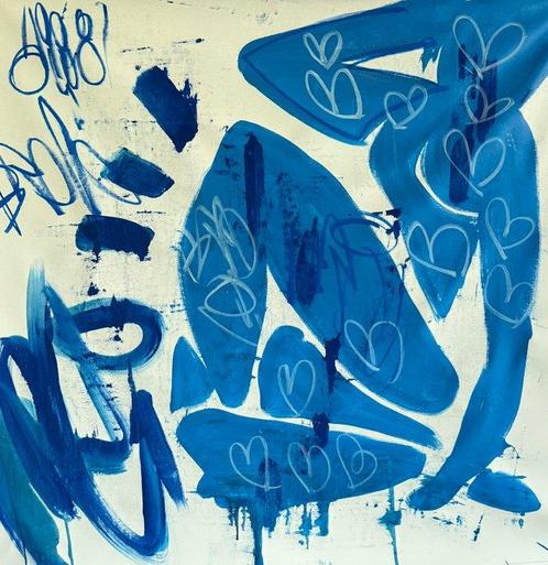 Freda People (1988-1990) - Super Rare Matisse XL, Antiek en Kunst, Kunst | Schilderijen | Modern