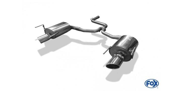 FOX Alfa Romeo 159/ Alfa Romeo 159 Sportwagon einddemper rec, Autos : Pièces & Accessoires, Systèmes d'échappement, Envoi