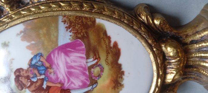 Wandkandelaar (2) - Brons, Antiquités & Art, Curiosités & Brocante