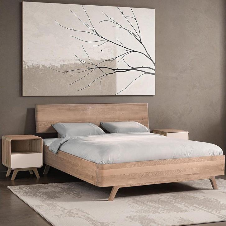 Van Os Ledikant Avolo - 160 x 220, Huis en Inrichting, Slaapkamer | Bedden