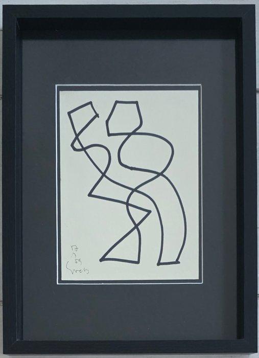 Siep Van Den Berg (1913-1998) - Abstracte compositie, Antiek en Kunst, Kunst | Designobjecten