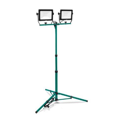 VONROC Led werklamp 2x 50W – 9500 lumen – In hoogte, Doe-het-zelf en Bouw, Gereedschap | Overige machines, Ophalen of Verzenden