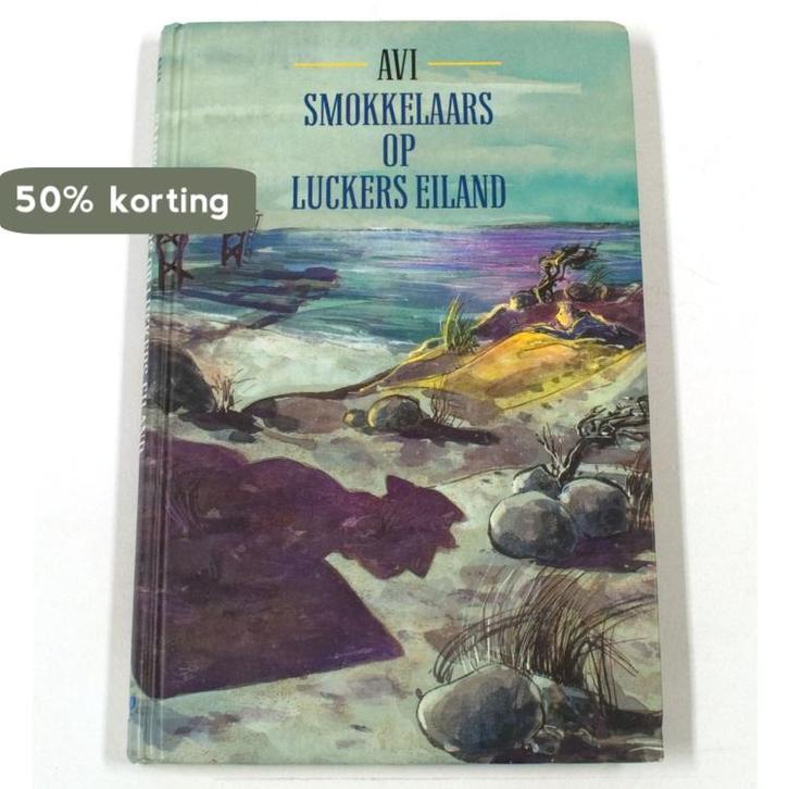 SMOKKELAARS OP LUCKERS EILAND 9789025408237 Avi, Boeken, Kinderboeken | Jeugd | 13 jaar en ouder, Gelezen, Verzenden