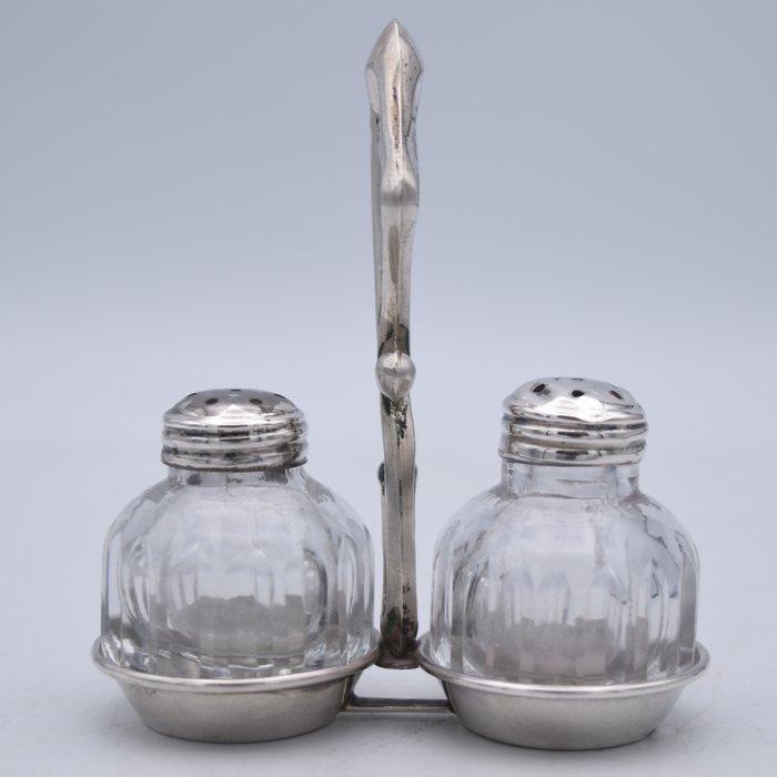 Salière et poivrière - Argent 925, Antiek en Kunst, Antiek | Zilver en Goud