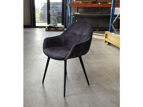 Veiling - Armstoel Kenneth (set van 6) Velvet - Velours - Gr, Huis en Inrichting, Stoelen