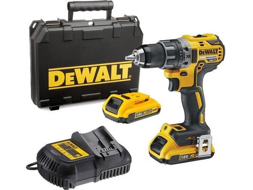 DeWalt DCD791D2 - Schroef-/boormachine - 18V Brushless Motor, Doe-het-zelf en Bouw, Gereedschap | Boormachines, Zo goed als nieuw