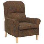 Fauteuil Bruin: OP = OP! Ergonomisch zitcomfort, Huis en Inrichting, Eigentijdse, Verzenden, Nieuw, 75 tot 100 cm