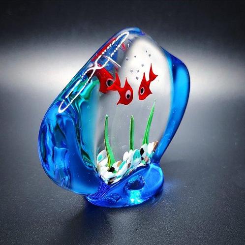 TAGLIAPIETRA - Acquario in vetro di Murano, Antiek en Kunst, Antiek | Glaswerk en Kristal