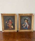 Oostenrijkse school (XIX) - Ritratti, bambini in costume