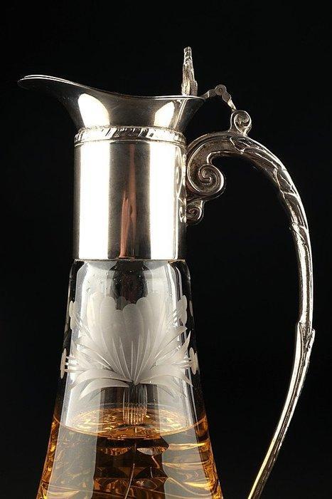 Karaf - Verzilverd, Antiquités & Art, Art | Objets design