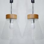 Seed Design - Plafondlamp (2) - Rille 19 - Glas, Hout, Antiek en Kunst, Antiek | Verlichting