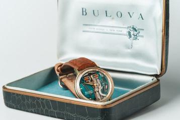 Bulova - Bulova Accutron Spaceview Ref. 214 – 10K Gold beschikbaar voor biedingen