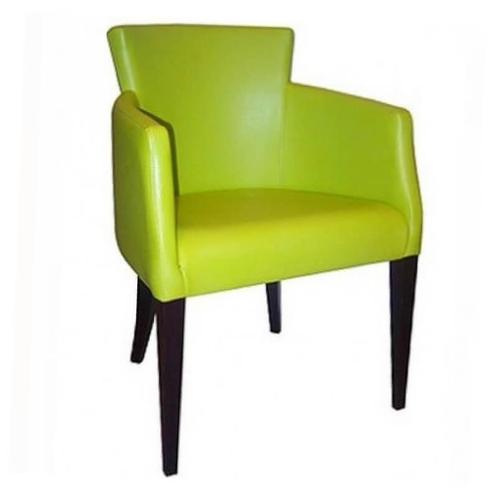 Stoel | OMEGA | Kunstleer/Hout | Green | Wengé Poten |, Zakelijke goederen, Horeca | Keukenapparatuur, Nieuw in verpakking, Verzenden