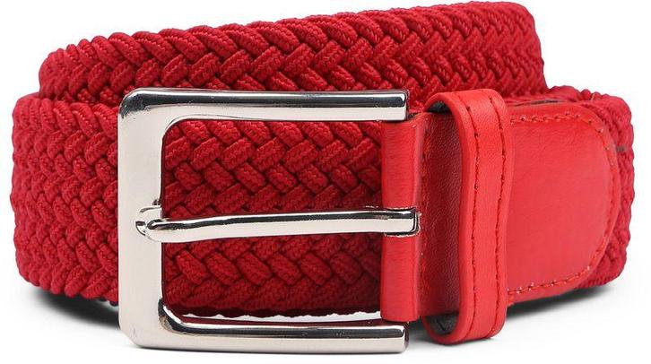 Geweven Riem Rood maat 85 Heren, Kleding | Heren, Riemen en Ceintuurs, Echt leder, Rood, Nieuw, Riem of Ceintuur, Verzenden