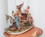 Capodimonte - Beeld, Druivenoogst - 40 cm - Porselein