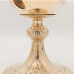 Kelk, vers 1930, avec patène en petite cuillère - Argent -, Antiek en Kunst