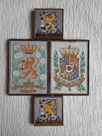 Tegel (4) - Wapenschild - De Porceleyne Fles & Westraven -, Antiek en Kunst