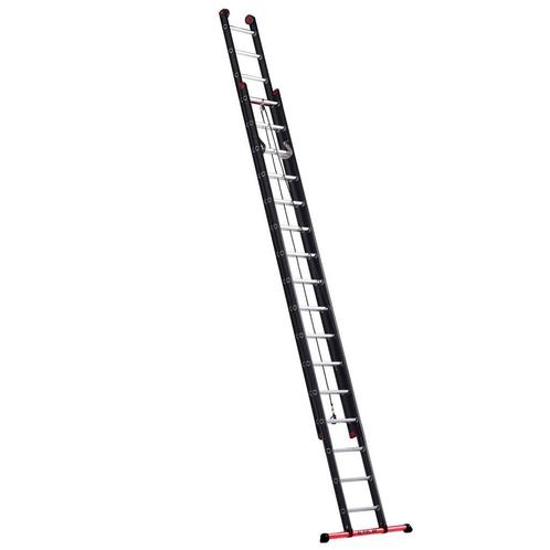 Altrex 2-delige schuifladder Mounter 2×16 sporten, Doe-het-zelf en Bouw, Ladders en Trappen, 4 meter of meer, Opvouwbaar of Inschuifbaar