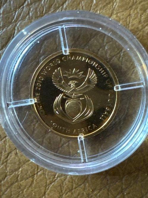 1/25 oz - Goud - World Champion of Football - Frankreich, Postzegels en Munten, Edelmetalen en Baren